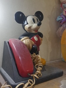 米老鼠电话 可拨打 日本美国昭和中古玩具杂货