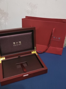 周大福,20克金条包装盒,盒子