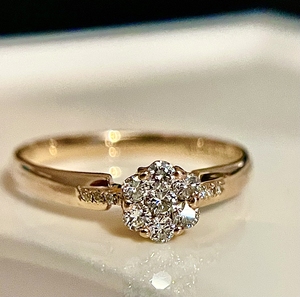 通灵20分钻石戒指非周生生周大福谢瑞麟潮宏基通灵ido金至尊