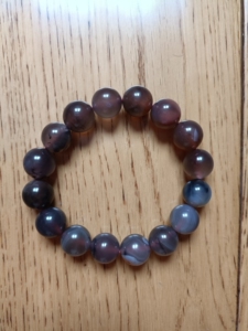 14 川料黑冻南红单圈,亮光,特有水草泡泡等,纯天然三无,闲