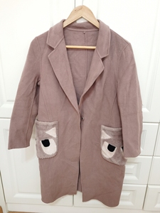 妃奴双面羊绒大衣正品