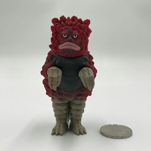 万代奥特曼怪兽10厘米软胶道 初代奥特曼 皮蒙嘎拉蒙高度9厘