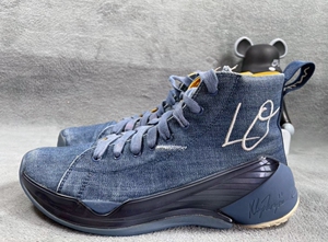 41码 安踏 kt lovs篮球文化 休闲鞋 牛仔蓝/白黄