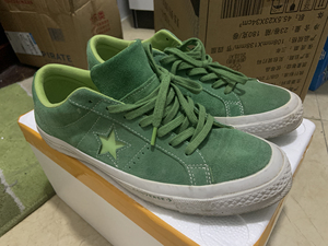 匡威 one star mint 缤纷色 薄荷绿,翻毛.南非