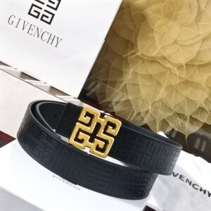 闲置专柜正品givenchy 纪梵希男士时尚休闲真皮皮带腰带