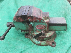 美式重型台虎钳多功能平口桌钳工作台夹具维修工具大象4英0人付款806