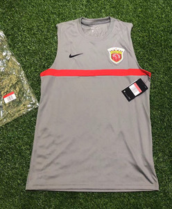 2021中超上海海港球员版球衣无袖背心训练服耐克正品