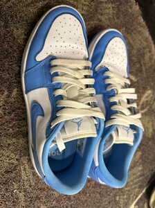 nike aj1 low北卡蓝 联名 42码 原盒