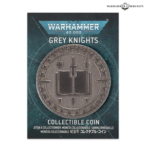 战锤40k 灰骑士纪念币