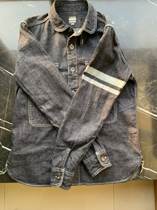 momotaro桃太郎出阵牛仔衬衫,日产8盎司面料,非常适合