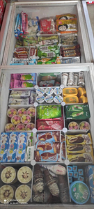 冰柜雪糕冰淇淋分类隔板 分隔格挡栏 冷冻丸子隔断板冰箱内置物