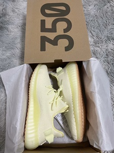 【41/42/43码孤品】椰子350 yezzy350黄油色