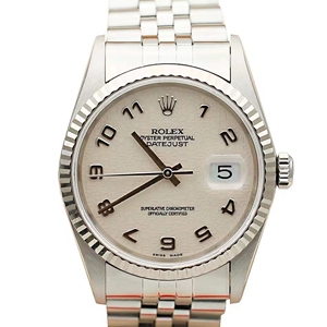 [9.5新]劳力士日志型阿拉伯数字刻度16234自动机械手表男表36mm