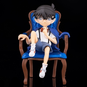 名侦探 柯南 工藤新一 沙发 王座 坐姿 毛利兰手办 模型