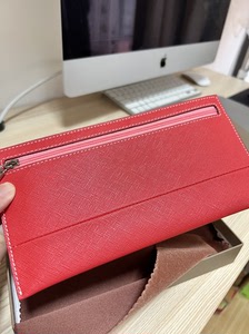 全新 迪桑娜dissona 牛皮钱包票夹