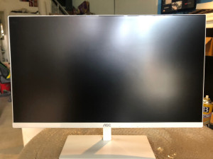 aoc i2579v 25寸无边框ips屏白色超薄显示器