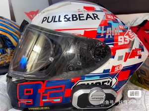 shoei日本头盔摩托车头盔全盔shoeiz7电源键,9成新