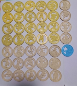 小当家水浒令 水浒英雄令圆卡塑料卡片(散配,换卡,收购)