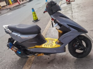 个人转卖,12年雅马哈rsz飞鹰100cc出售《改装件清单