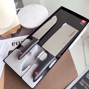 清仓处理一批.德国双立人刀具套装红点两件套厨房家用不锈钢菜刀