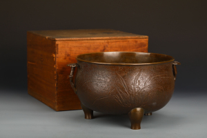 日本铜火钵 日本火钵 铜火钵 五郎三郎火钵 日本铜香炉