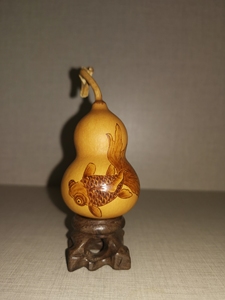 烙画葫芦金鱼