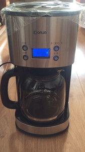 00优昙花00淘宝自家闲置:东菱咖啡机cm-4216,未使用,只通电检查是否