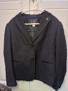 大水藏蓝西服上衣 s