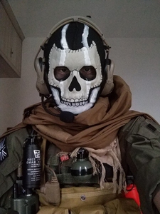 cod16幽灵面具最新批次,全款预订.使命召唤16cos幽灵