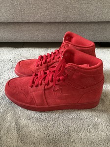 aj1红色麂皮