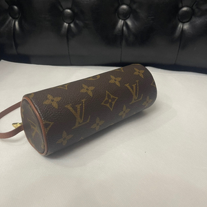 闲置louis viitton  lv 中古老花小圆筒子包