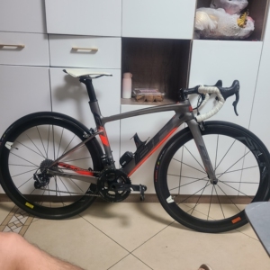 捷安特  slr 0 碳刀轮组  前后55框    前slr