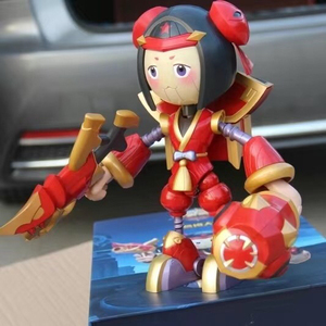 王者荣耀周边鲁班七号机关造物者游戏可动关节大号手办模型玩具