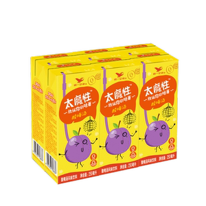 统一太魔性柠檬红茶饮料酸梅汤茉莉花茶 250ml*