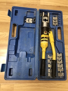 国外近两千元购买的手动液压钳,带模具.千辛万苦带回国,全英文