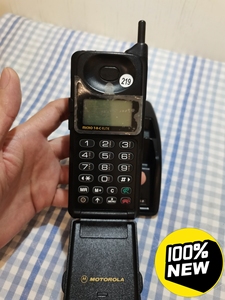 摩托罗拉166c中文二哥大古董手机,99出厂,库存机,几乎全