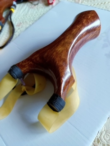 海南黄花梨 天罡弹弓,包真包老海黄,铜撑头,外弓门75.撑头