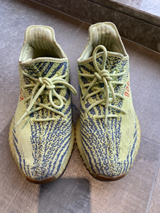 椰子鞋350v2黄斑马