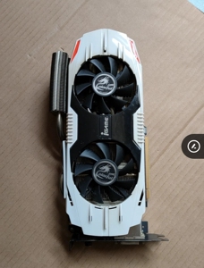 七彩虹gtx660ti 2g烈焰战神版显卡.双风扇散热.双6