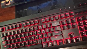 美商海盗船K68键盘界的顶流，红轴版。质量高级感满满按键轻音