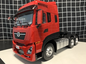 原厂 1:24 东风天龙kl牵引车 重卡车牵引车模型  全新