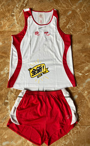 多威跑吧田径服 4xl 码,背心195/112a,短裤195