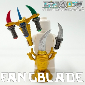 【您家狗】银光毒牙剑 乐高幻影忍者 刀锋杯 毒牙剑 杰 凯