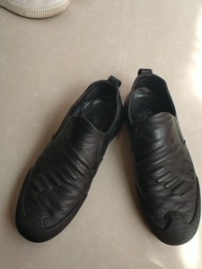 宝马牌男皮鞋,纯皮.