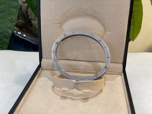 bvlgari 宝格丽 bzero1精钢间金手镯 大号男士手