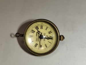 欧米茄1882限量版球形机械水晶怀表,纯机械,正常使用,背部