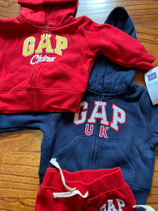 全新Gap套装婴童运动薄绒卫衣卫裤