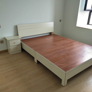 简易双人床出租屋经济型现代简约床郑州三环内包邮