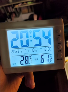 精准温度计室内家用婴儿房温度表湿度高精度电子温湿度计进口机芯