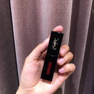 圣罗兰唇釉409,梅紫色,颜色可去小红书看一下,买来试了一次